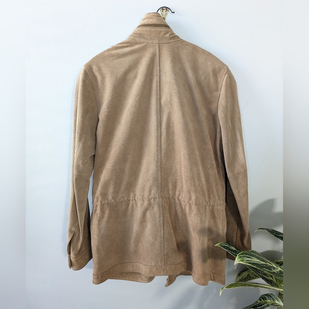 Michael Kors Suede Safari Jacket - Picture 8 of 15